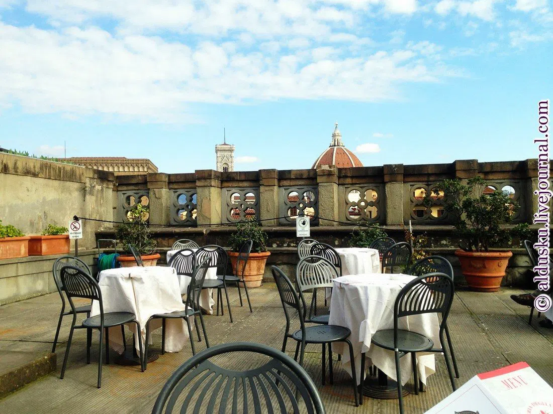 Caffetteria degli Uffizi (dakterrascafé), Florence