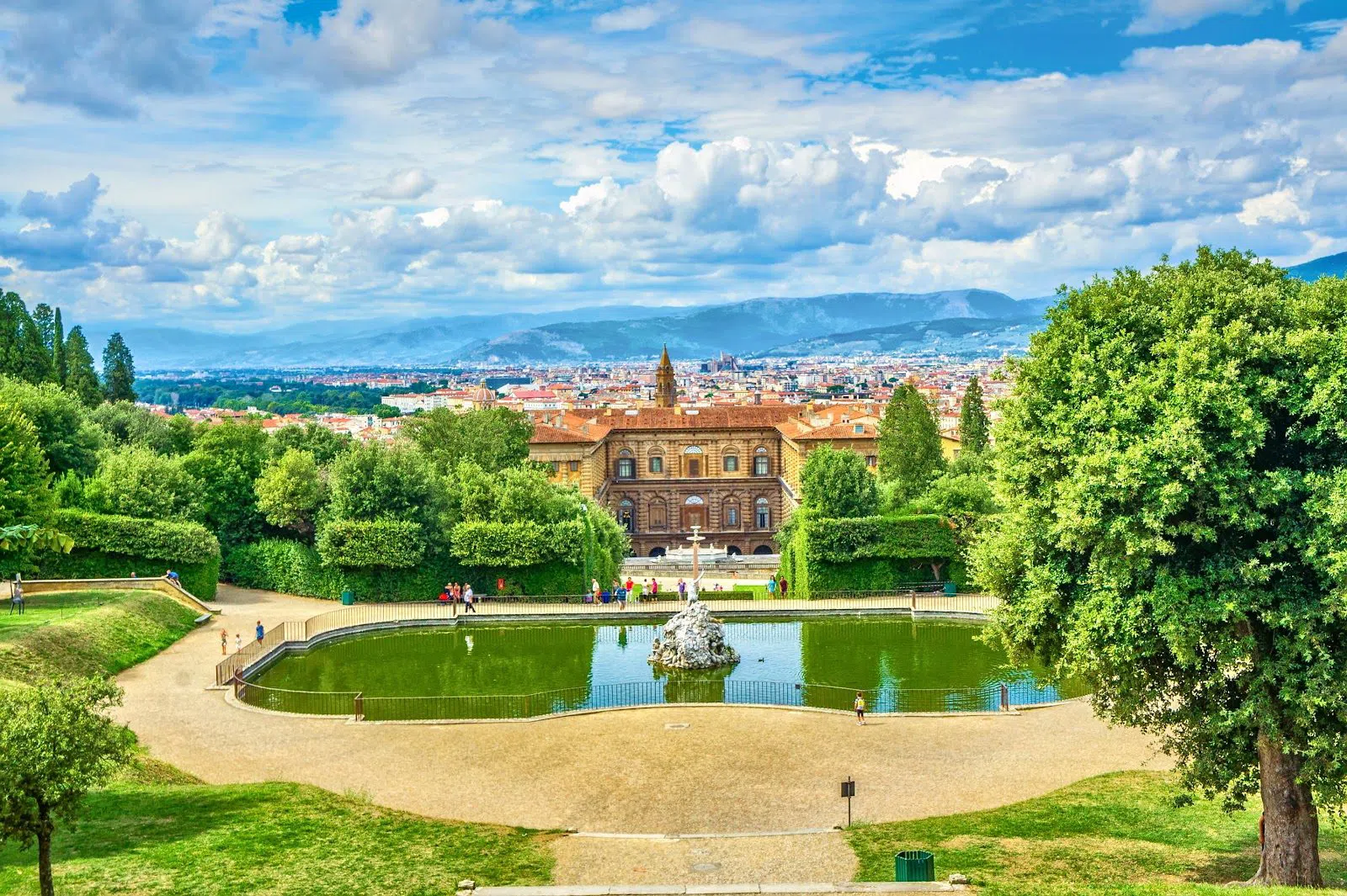 Walking Boboli and Porta Romana in Florence