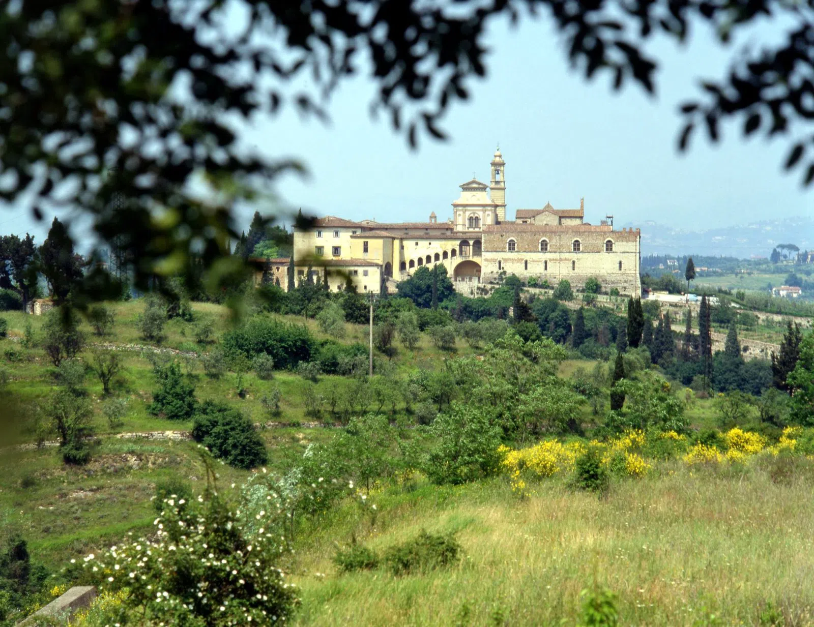 Galluzzo, the Florence village below a Carthusian monastery